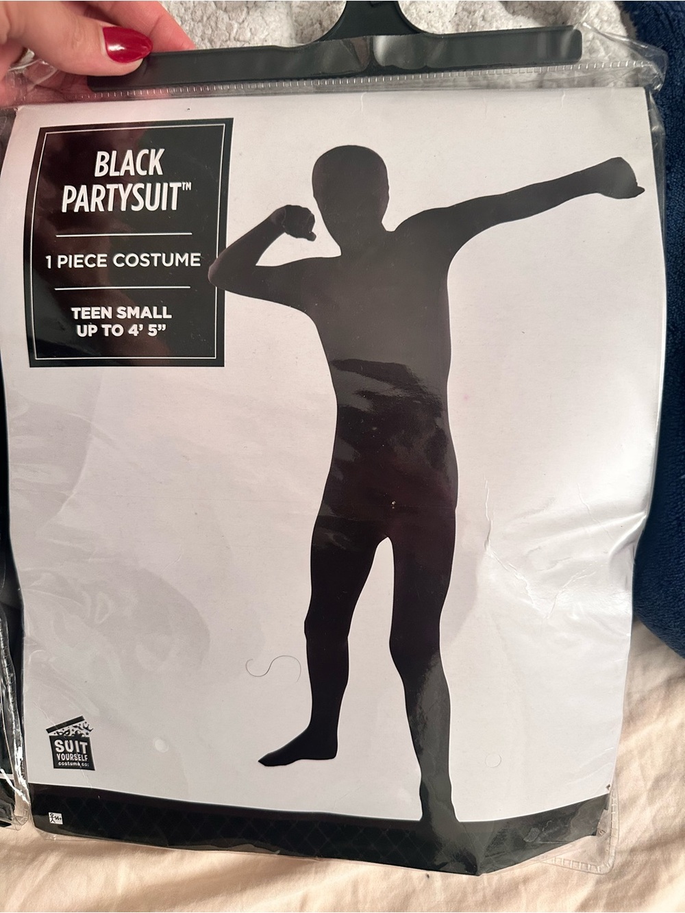 Black Teen Small Kids Costume